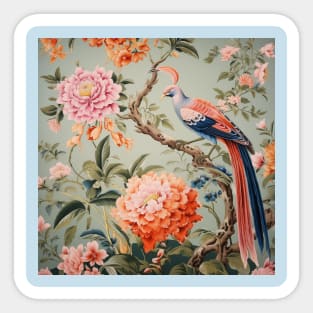 Coastal Chinoiserie III Sticker